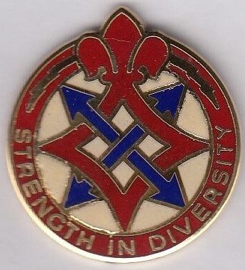 Знак 193-го батальона поддержки армии.