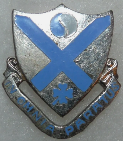 Знак 114-го пехотного полка.