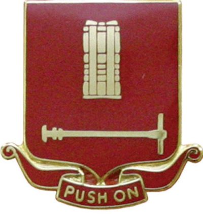 Знак 136-го дивизиона полевой артиллерии.
