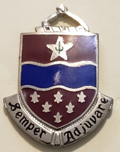 Знак 114-го батальона поддержки.