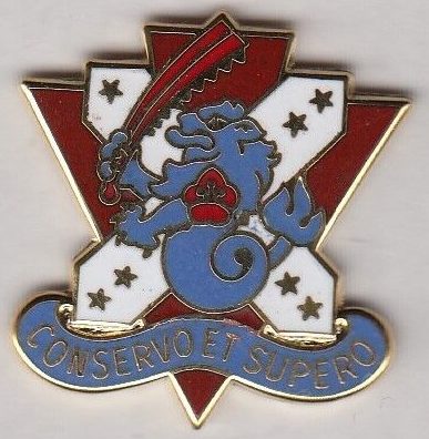 Знак 161-го медицинского батальона.