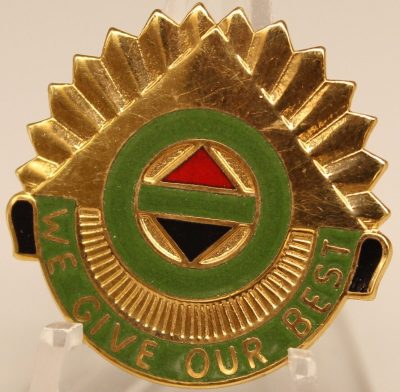 Знак 115-го батальона военной полиции.
