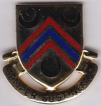Знак 98-го батальона поддержки армии.