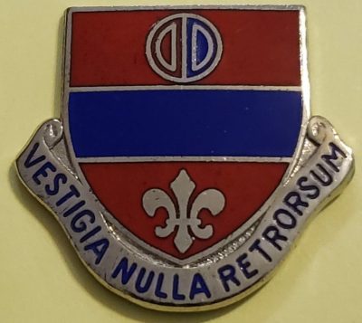 Знак 116-го полка полевой артиллерии армии.