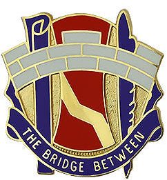 Знак 98-го батальона по гражданским вопросам.