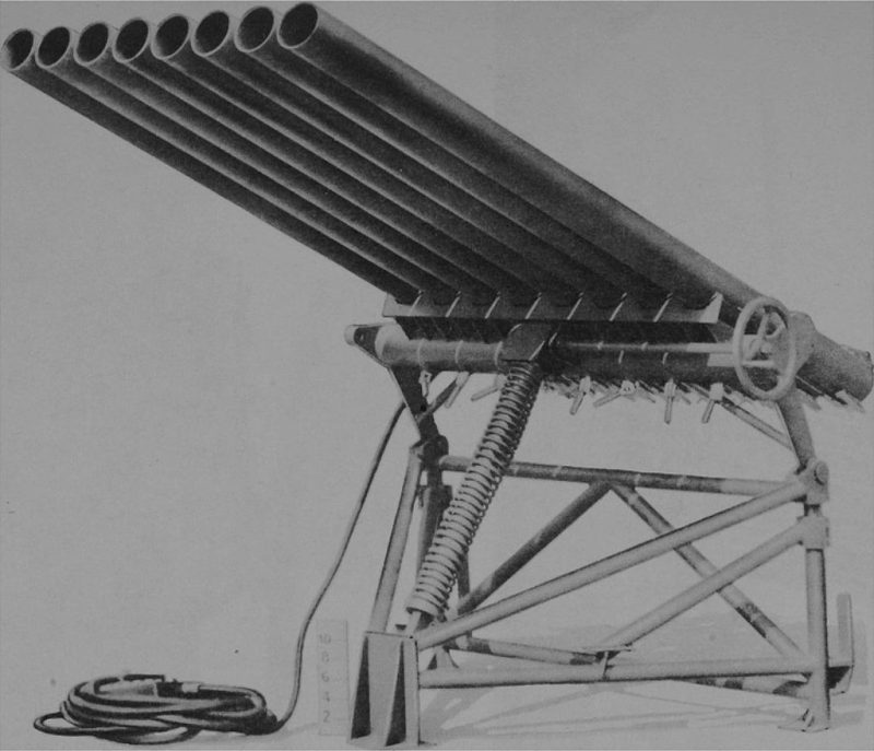 Реактивная пусковая установка «Т-27 Xylophone ». 1943 г.