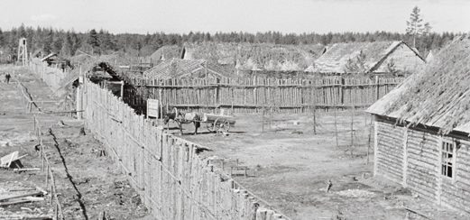 Концлагеря для советских военнопленных. 1941 г.