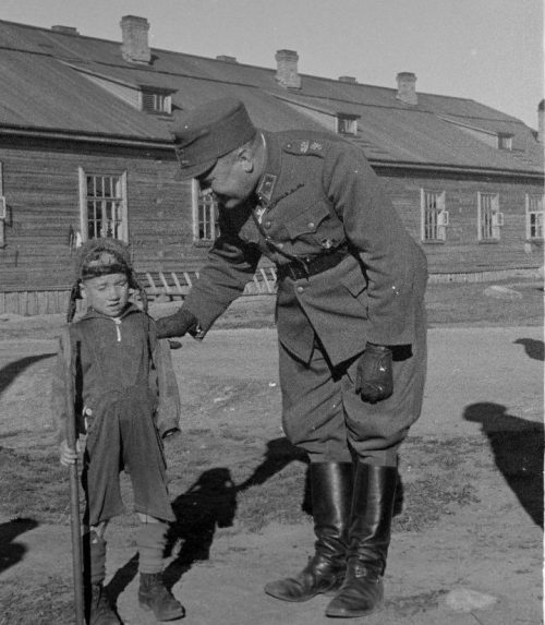 Концлагерь в Петроской. 1942 г.