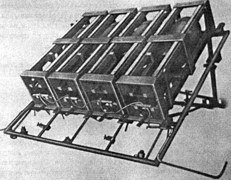 Метательная рама реактивных снарядов sWG-41.