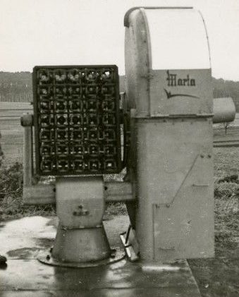  Зенитная система реактивного залпового огня «Fohn». 1945 г.