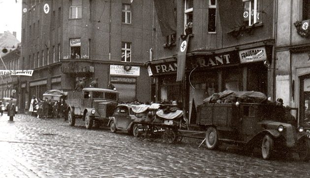 Магазины на острове Джерси. 1943 г.