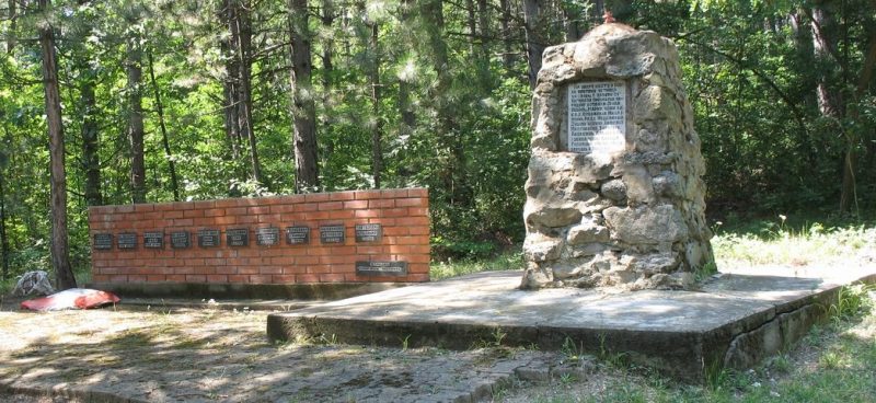 Памятник на Стеванских лугах недалеко от Неготина.