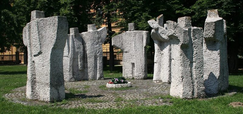 Памятник павшим бойцам в Стефанеумоме.