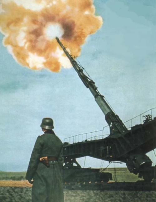 Железнодорожное орудие 28cm Kanone K5 (E).