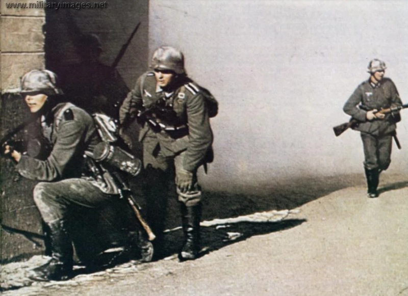 Уличные бои Вермахта в Норвегии. 1940 г.