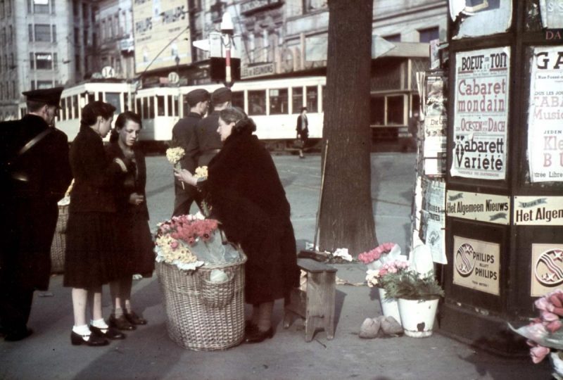 Брюссель в оккупации. 1941 г.