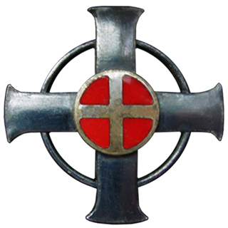 Знак почетного креста полиции правительства Квислинга.