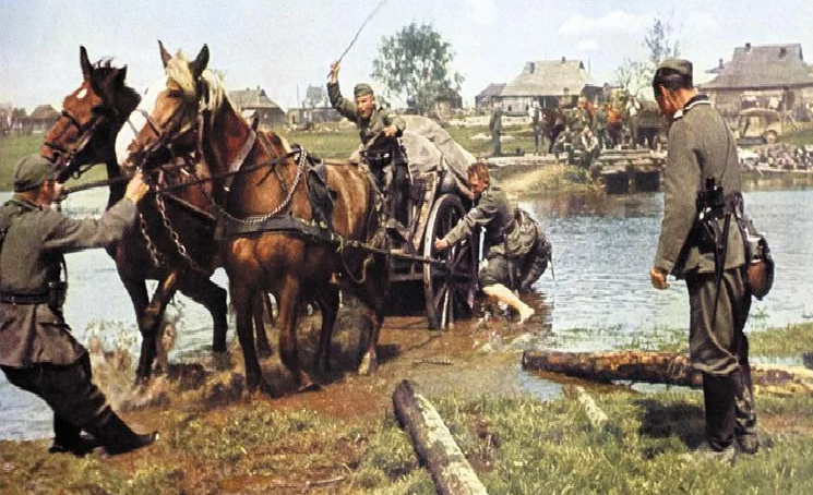 Немецкие войска. Восточный фронт 1941 г.