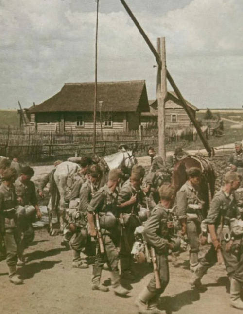 Немецкие войска. Восточный фронт 1941 г.