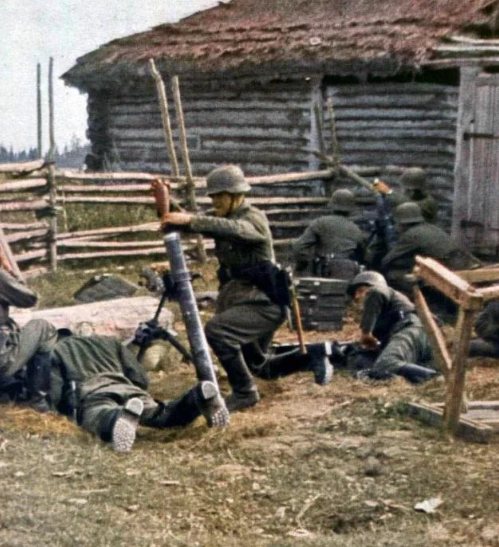 Немецкие войска. Восточный фронт 1941 г.