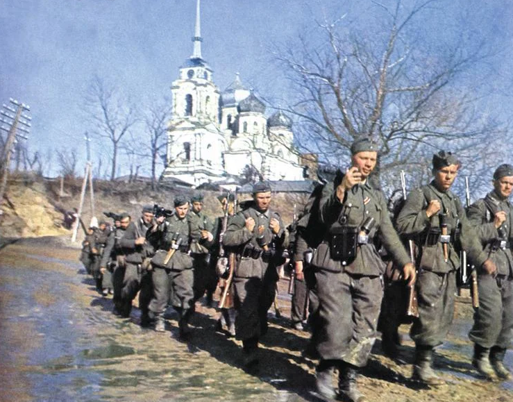 Немецкие войска. Восточный фронт 1941 г.