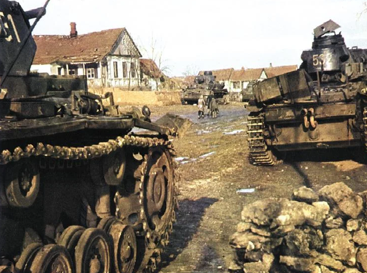 Немецкие войска. Восточный фронт 1941 г.