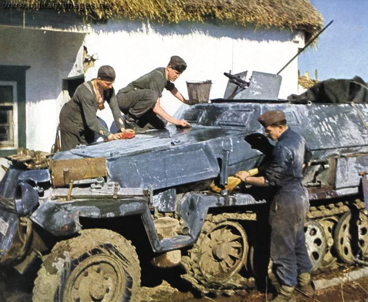 Немецкие войска. Восточный фронт 1941 г.