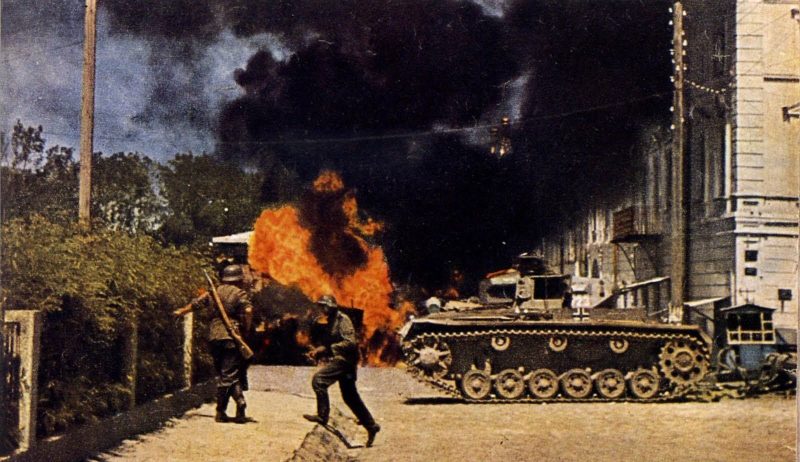 Бои на Восточном фронте. 1941 г.