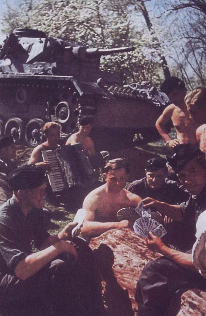 Немецкие танкисты. Восточный фронт 1941 г.