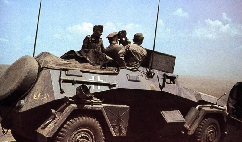 Немецкие войска в Северной Африке. 1942 г.