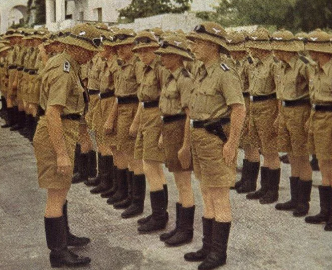 Немецкие войска в Северной Африке. 1942 г.