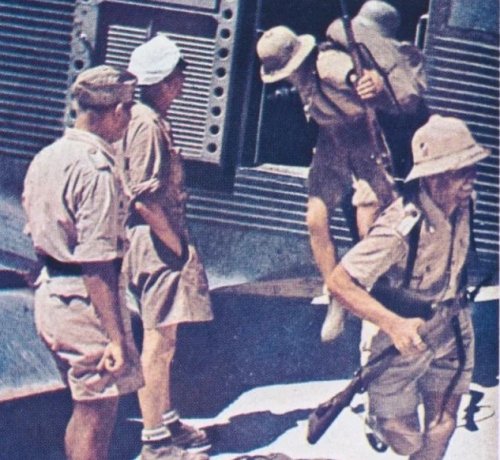 Немецкие войска в Северной Африке. 1942 г.