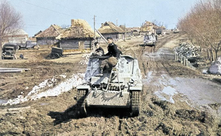 Солдаты Вермахта. Восточный фронт 1942 г. 