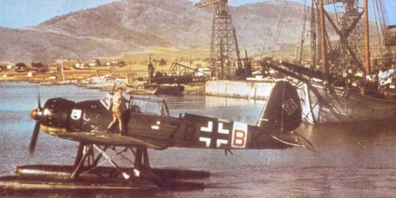 Arado Ar 196A из AKG 131 в Норвегии. 1942 г.
