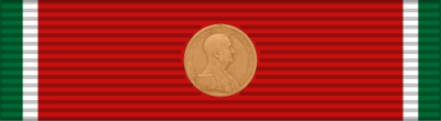 Орденская планка бронзовой медали.
