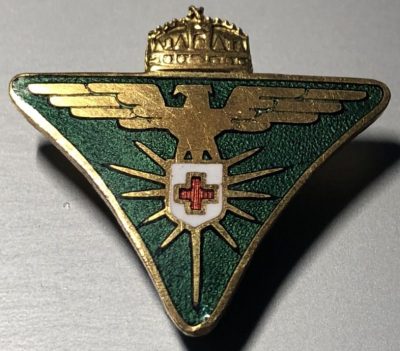 Значок санитарной авиации Венгерского Красного Креста.