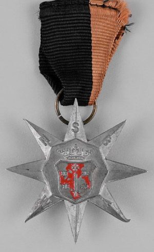 Медаль за марш 1943 года от Национал-социалистического движения в Нидерландах.