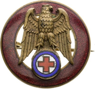 Нагрудный знак фельдшеров Словацкого Красного Креста.