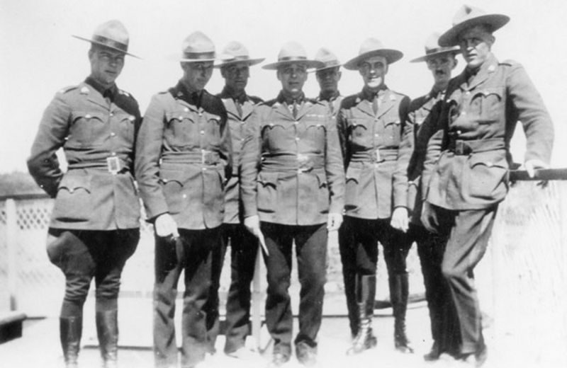 Служащие RCMP, 1931 г. 