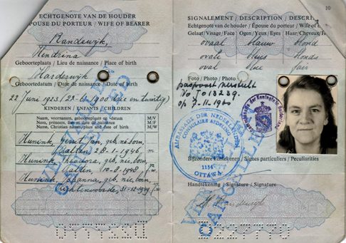 Нидерландские паспорта.