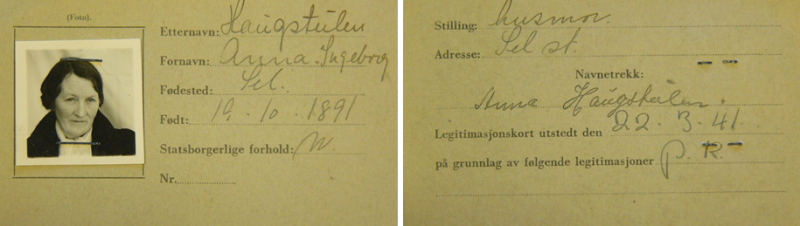 Удостоверения личности образца 1940 года.