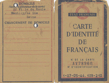 Удостоверения личности режима Виши.