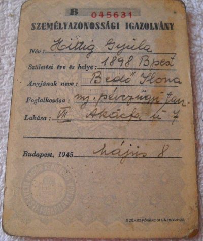 Различные удостоверения личности.