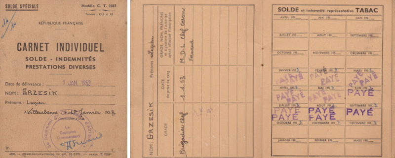 Платежная книжка военнослужащего.