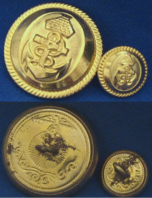 Пуговица ВМФ.