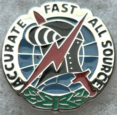 Знак 201-го батальона военной разведки.