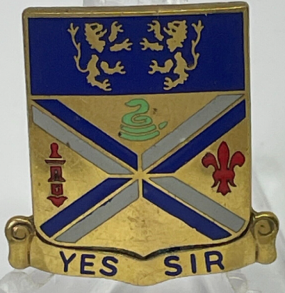 Знак 201-го полка полевой артиллерии.