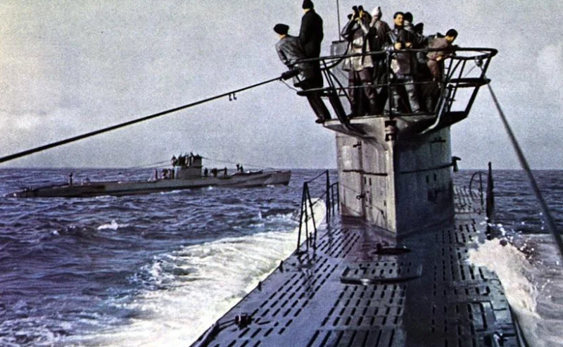 Немецкие подлодки. 1943 г.
