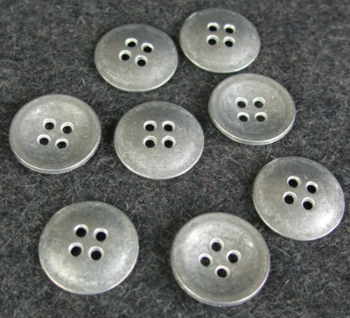 Металлические пуговицы, 17 мм.
