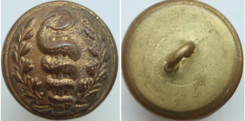 Пуговица медицинской службы, 29.5 мм.